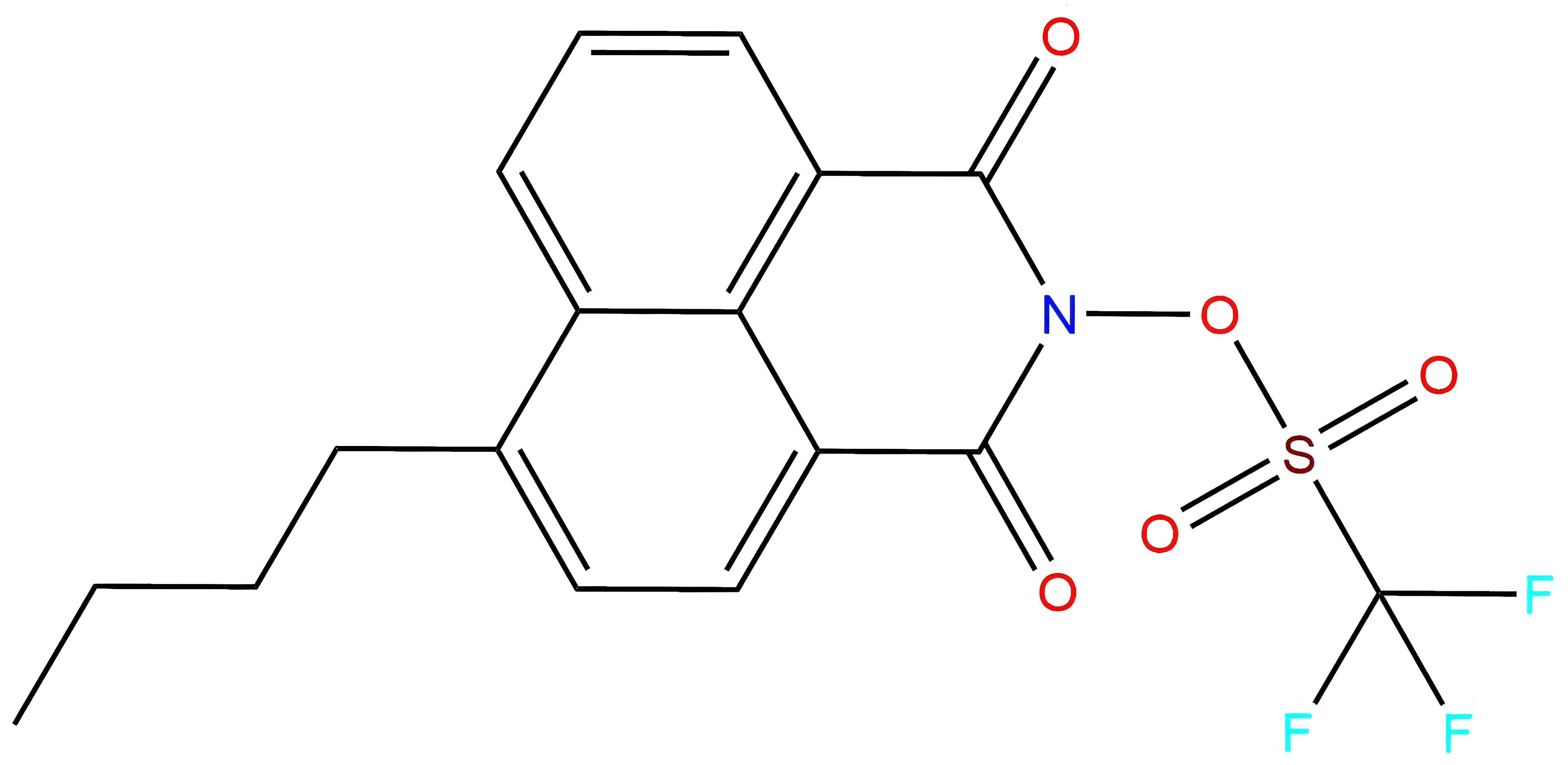 电子级 6-丁基-N-羟基萘酰亚胺三氟甲磺酸