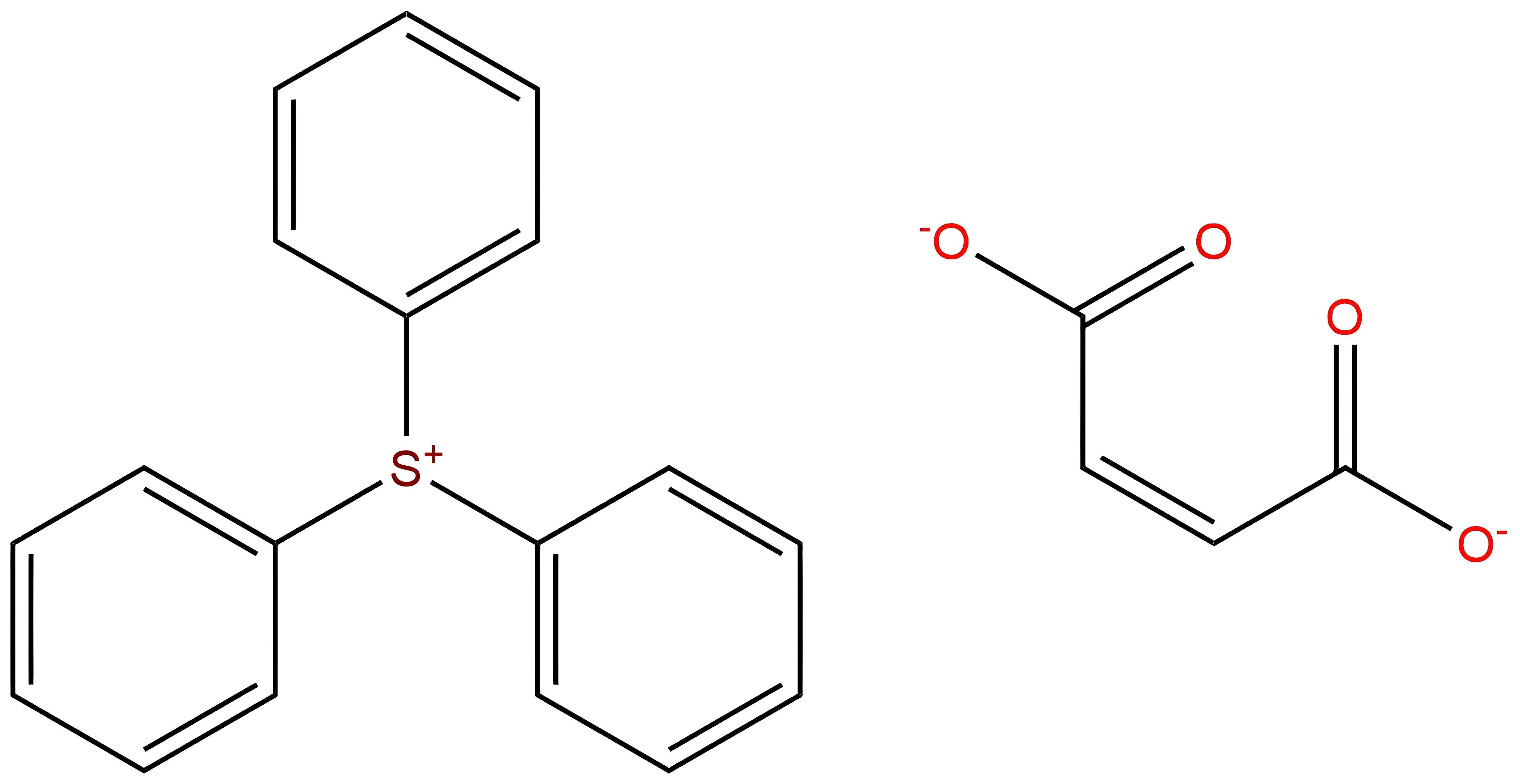 电子级 马来酸单三苯基锍鎓盐 (1:1)