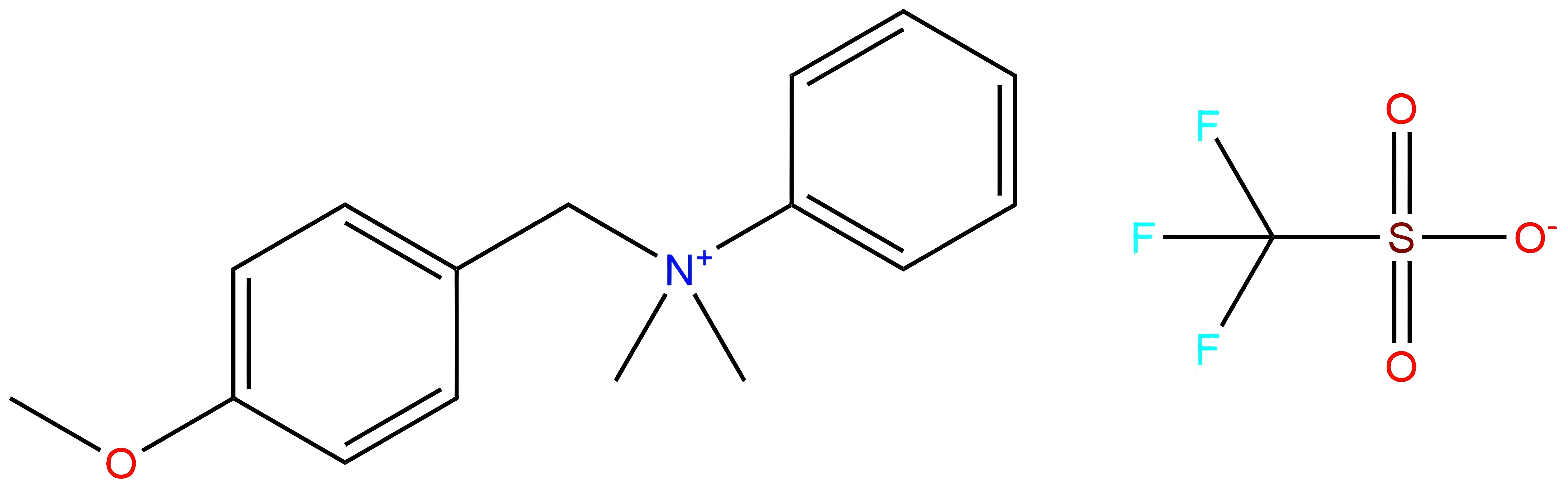 电子级 4-甲氧基-N,N-二甲基-N-苯基-苯乙铵三氟甲磺酸盐